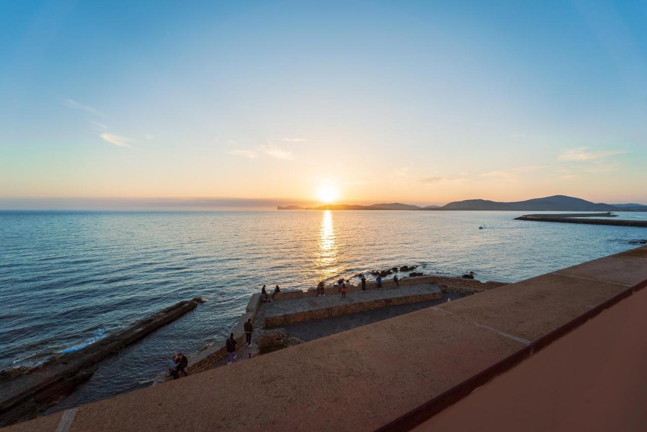 Sea Front Terrace Marco Polo Lejlighed Alghero Eksteriør billede