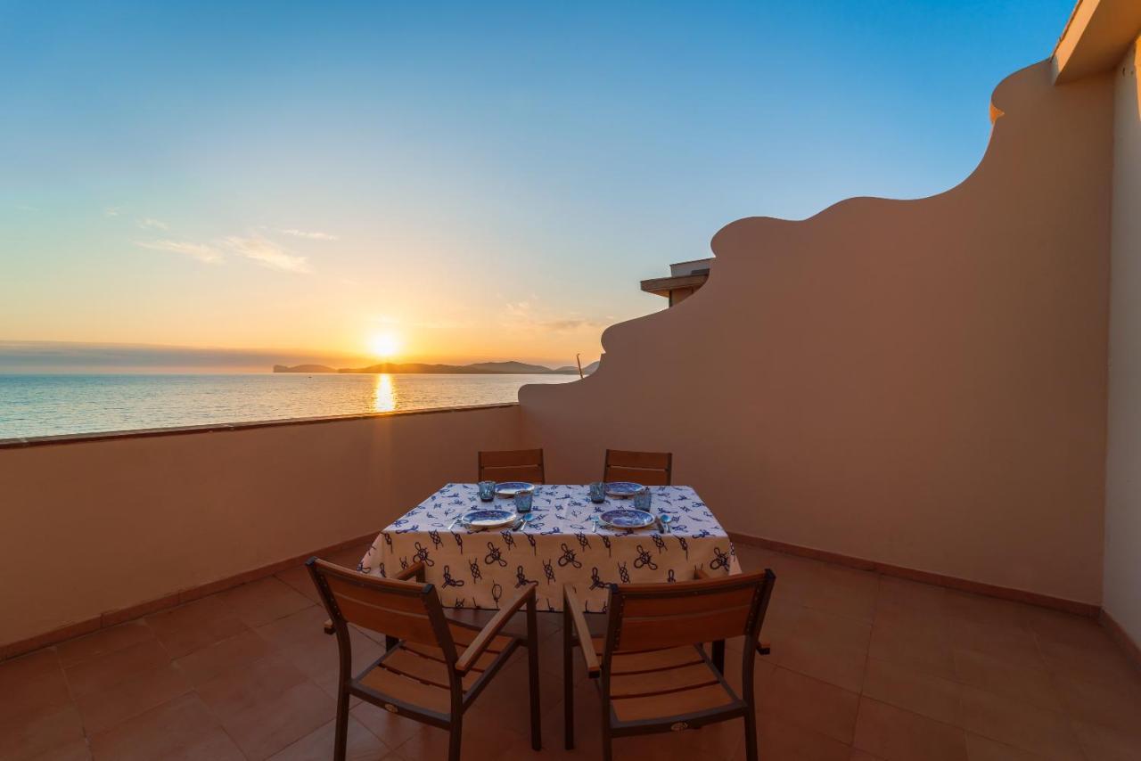 Sea Front Terrace Marco Polo Lejlighed Alghero Eksteriør billede